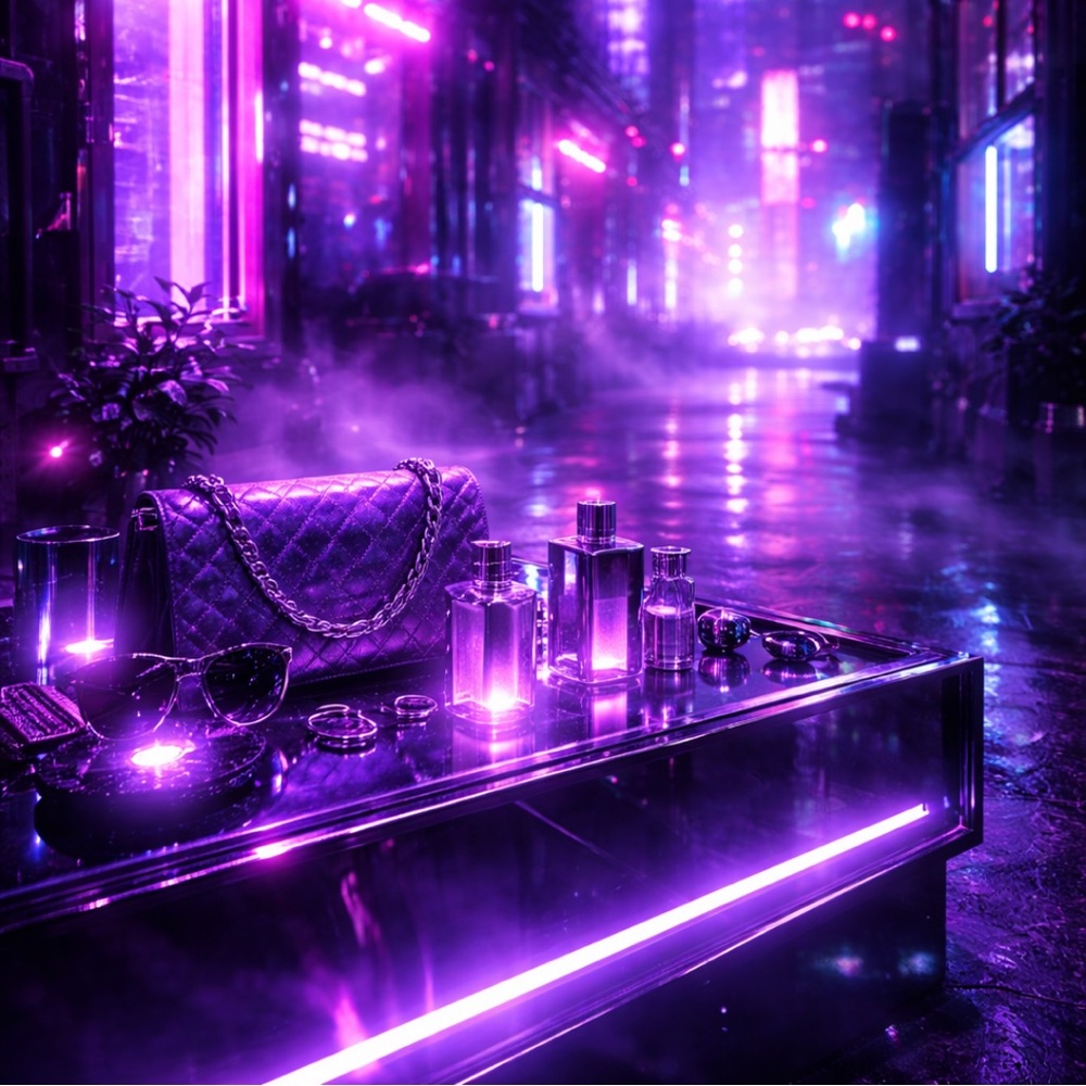 Meet Your Posher, Violet Neon 77